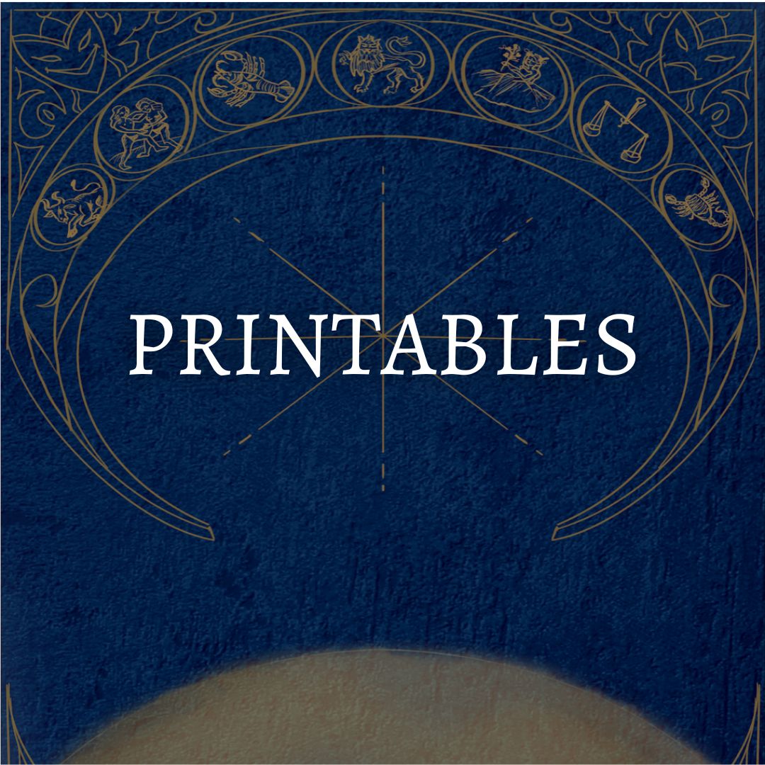 Almanac Printables & Supplement Sheets